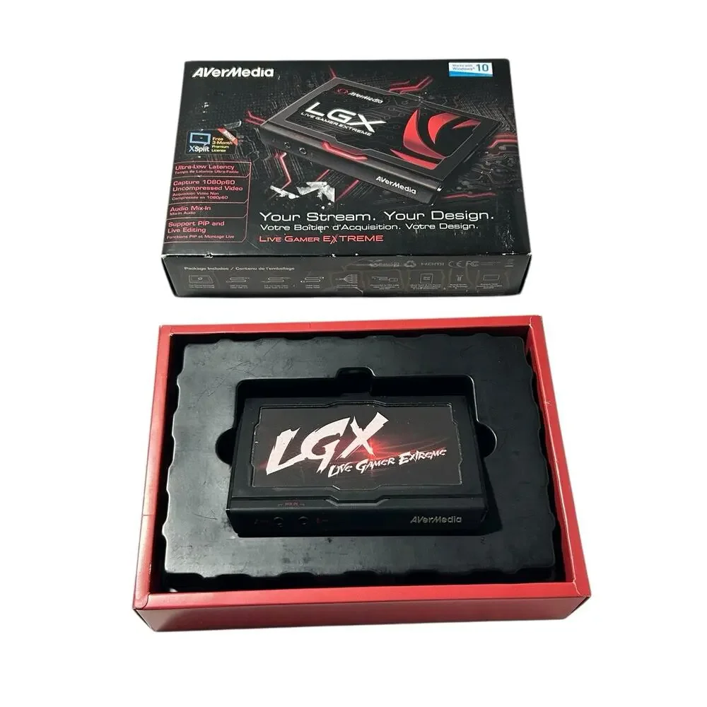 AVerMedia Live Gamer Extreme GC550 Plus Game Capture Good Condition Used